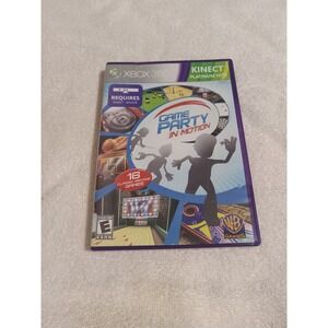 Game Party In Motion‎ Kinect Platinum Hits Xbox 360 Video Game